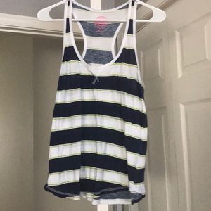 Cute striped tank worn only twice